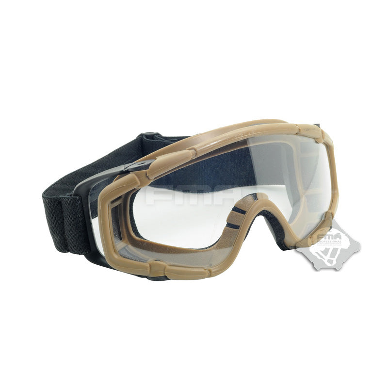 FMA DX Anti-Fog and Anti-Scratch Ballistic Goggle ( DE )