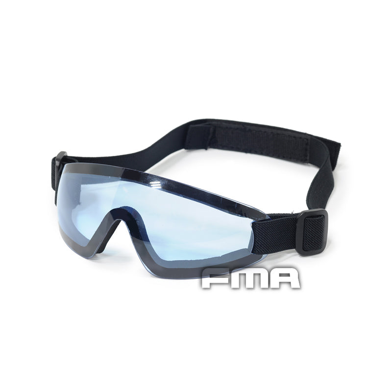 FMA Low Profile Eyewear Goggle with BLUE Lens