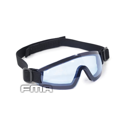 FMA Low Profile Eyewear Goggle with BLUE Lens