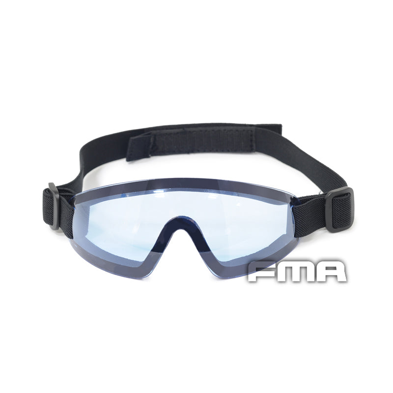 FMA Low Profile Eyewear Goggle with BLUE Lens