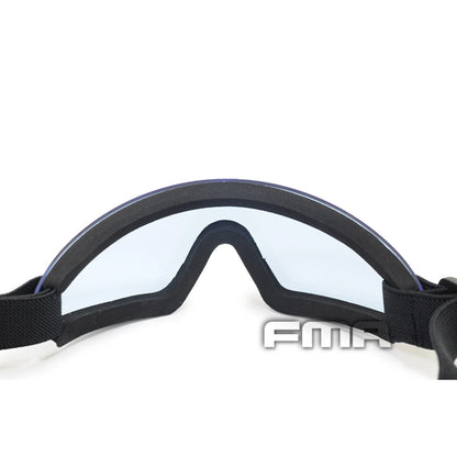 FMA Low Profile Eyewear Goggle with BLUE Lens