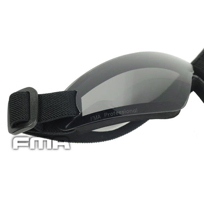 FMA Low Profile Eyewear Goggle with BLUE Lens