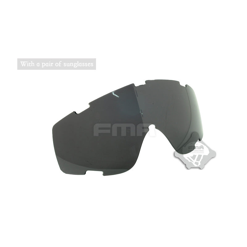 FMA DX Anti-Fog and Anti-Scratch Ballistic Goggle ( DE )